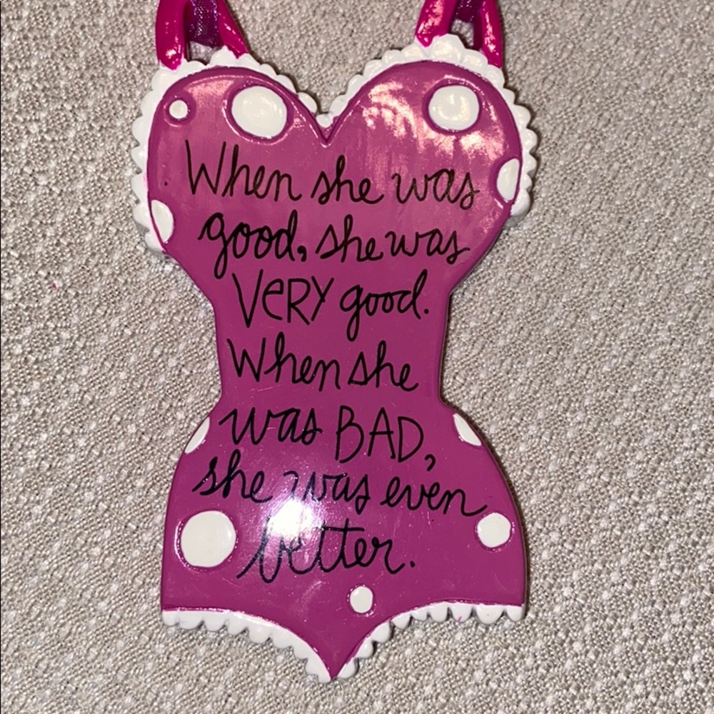 Hallmark Corset Ornament